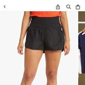 Free People Movement The Way Home shorts, size small, black